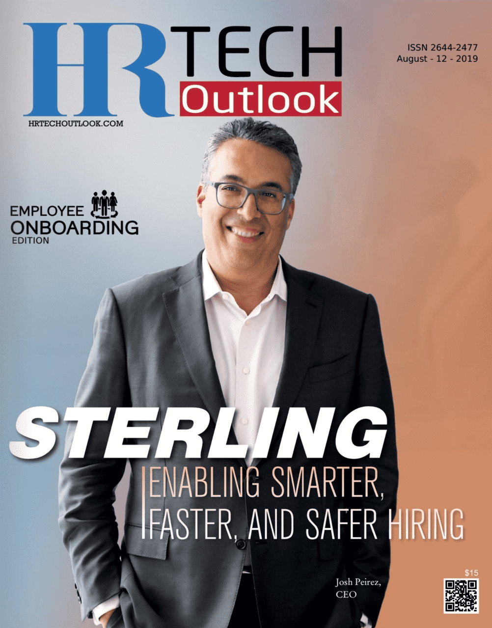 Peirez on HR TECH Outlook cover page
