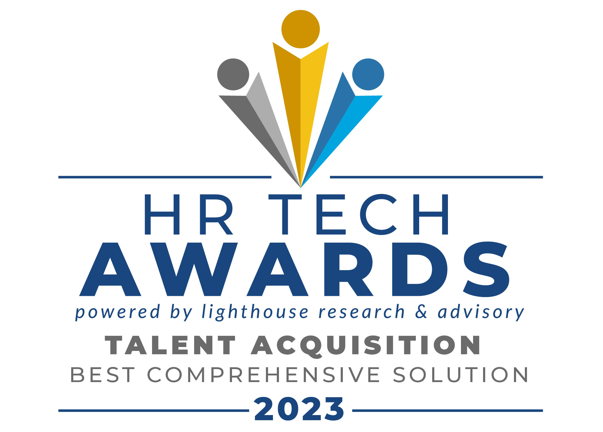 2023 HR tech awards badges for Sterling