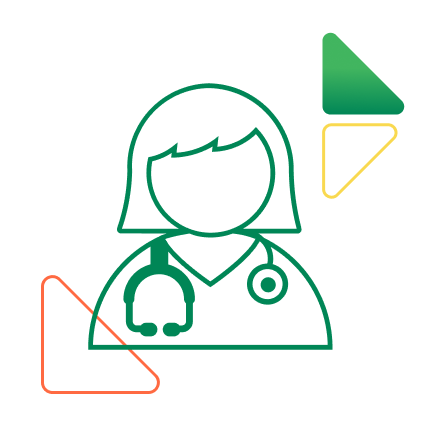 Visual support icon